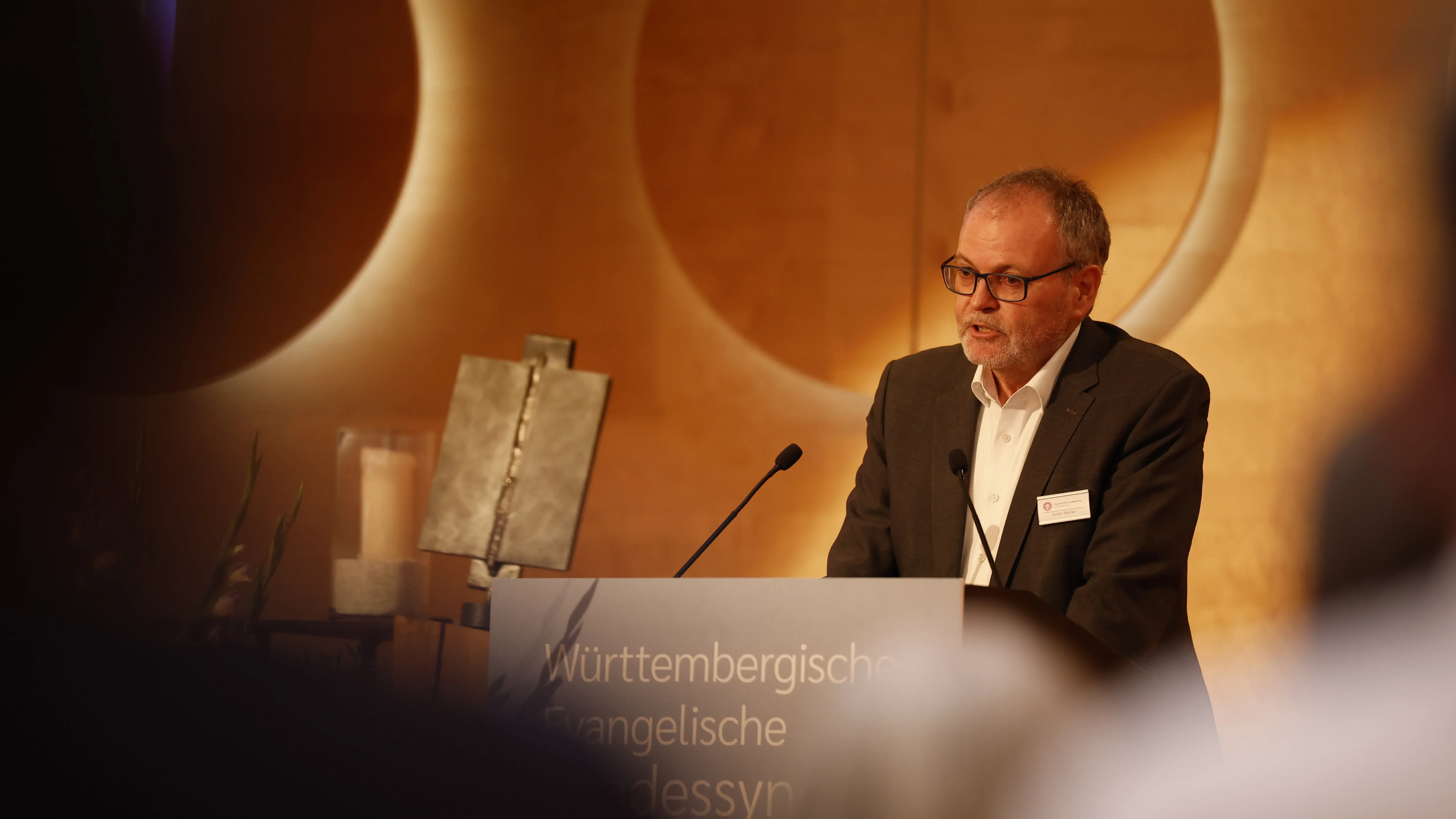 Sommertagung der württembergischen evangelischen Landessynode im Hospitalhof.