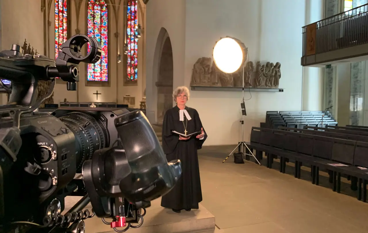 Neben digitalen Gottesdienstformaten bleiben auch analoge Gottesdienste möglich. Allerdings gelten dafür in der Landeskirche seit Monaten schon besonders strenge Vorschriften.