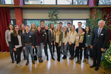 Die Preisträger des Wettbewerbs "Christentum und Kultur" 2016