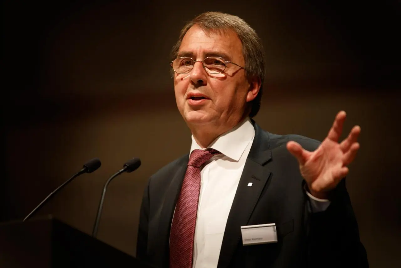 Dieter Kaufmann im Sommer 2016 im Stuttgarter Hospitalhof.