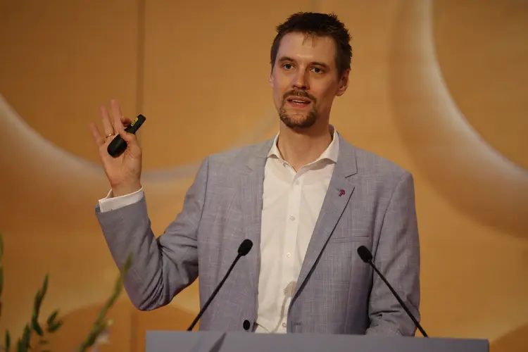 Sommertagung der württembergischen evangelischen Landessynode im Hospitalhof.