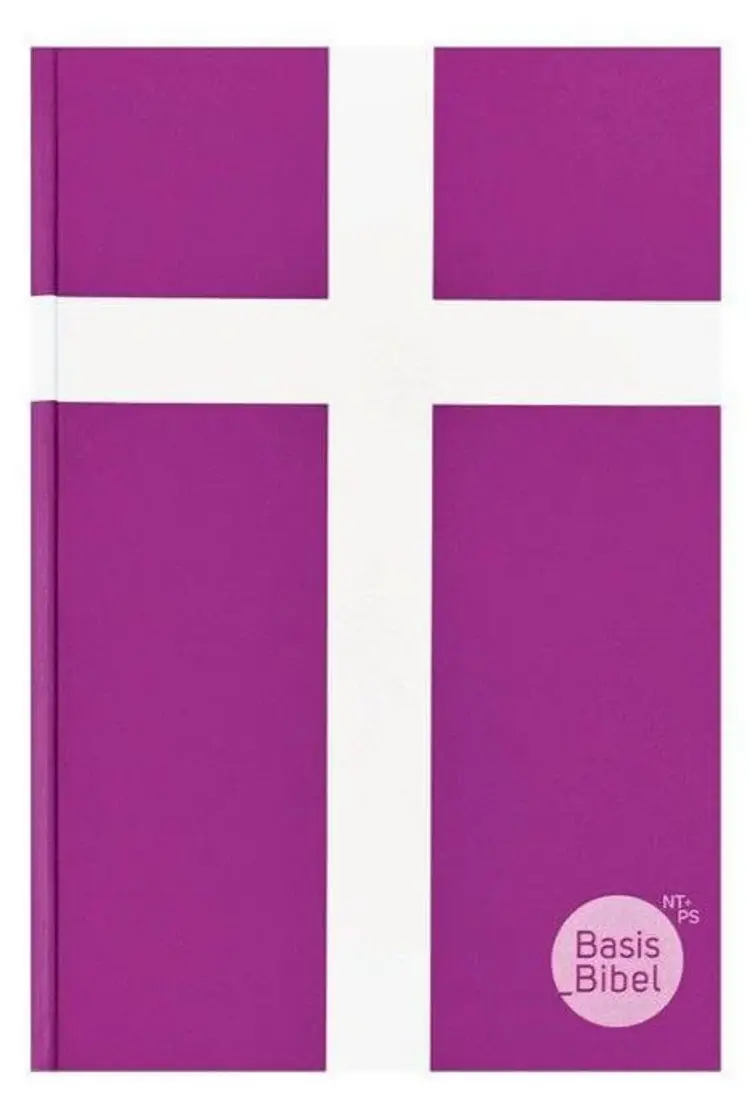 Das Cover einer Basis-Bibel. Es gibt verschiedene Gestaltungen.