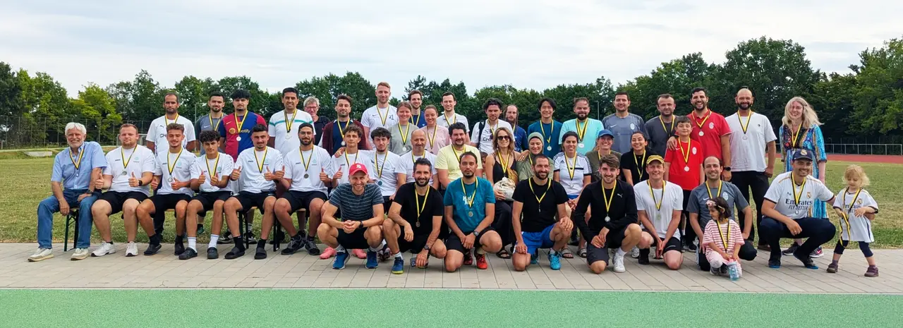 Einige Teilnehmende des 2. Interreligiösen Sportfests