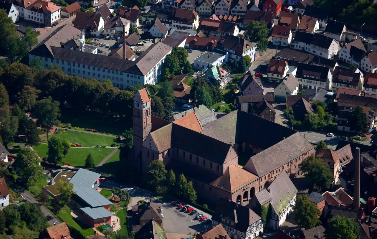 Das Kloster Alpirsbach ist noch nahezu vollständig erhalten - eine Besonderheit in Deutschland.