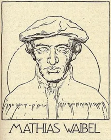 Zeichnung im Evangelischen Gemeindeblatt für das Allgäu vom September 1925 zum 400-
jährigen Reformationsjubiläum.