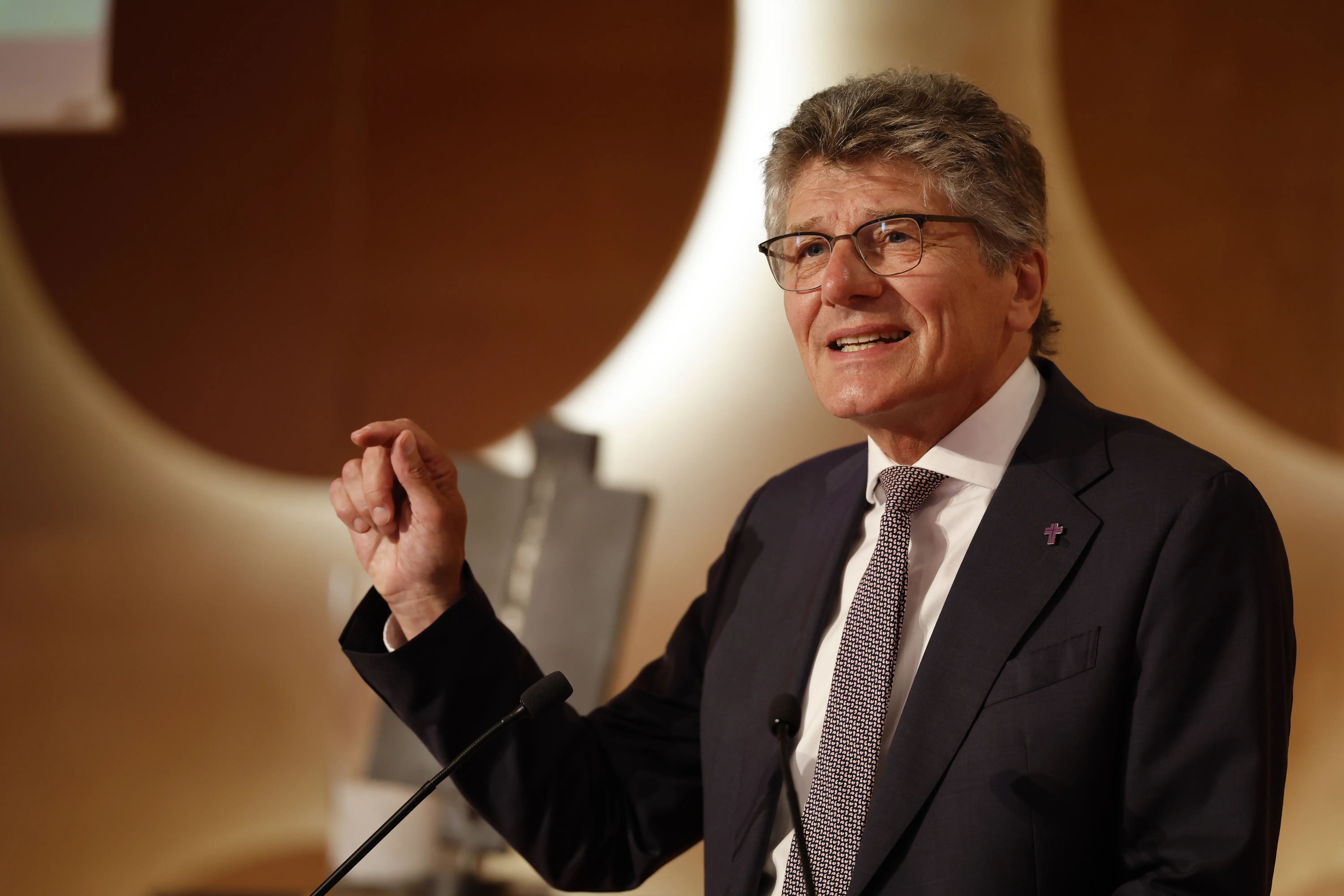 Sommertagung der württembergischen evangelischen Landessynode im Hospitalhof.