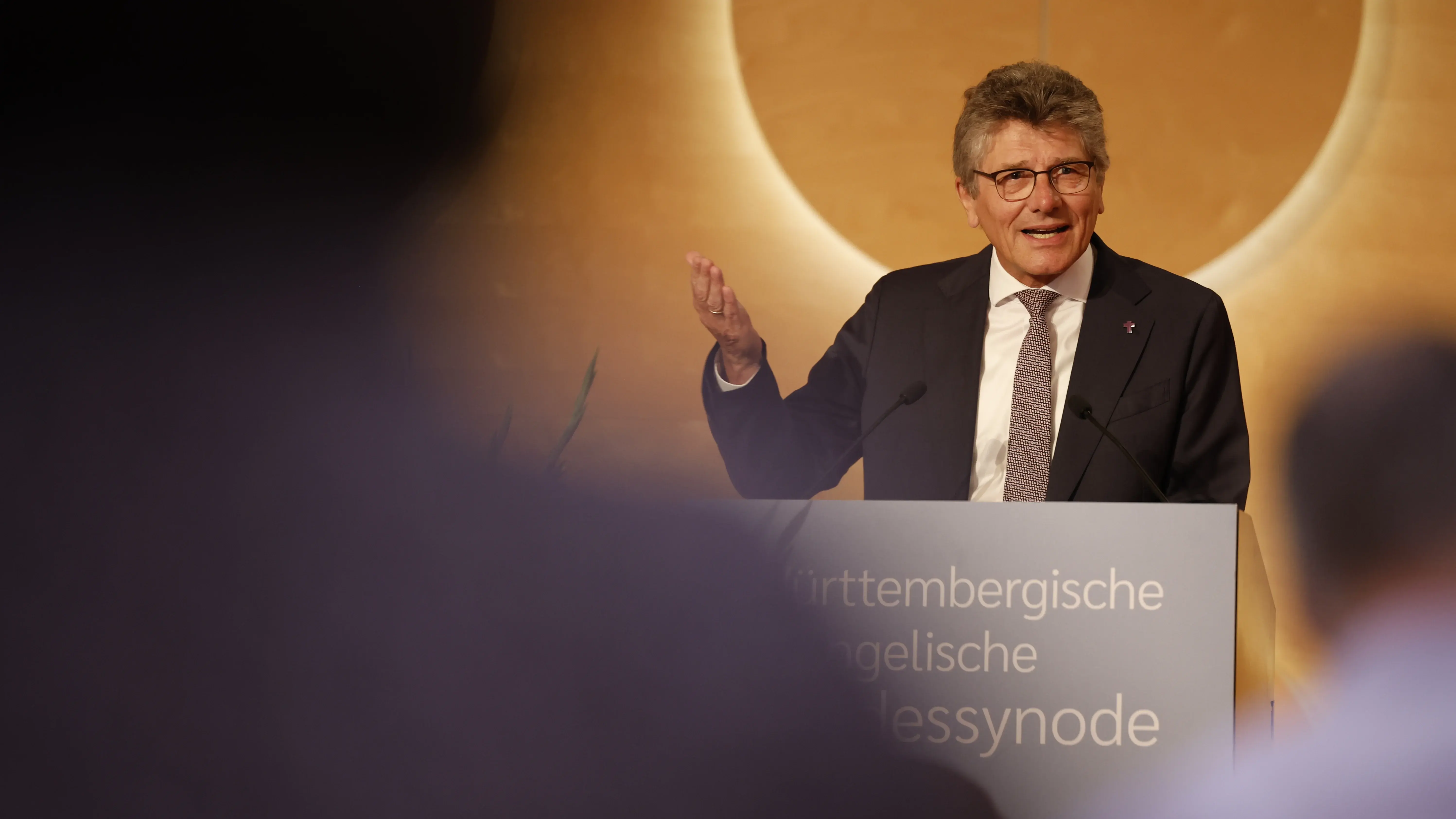 Sommertagung der württembergischen evangelischen Landessynode im Hospitalhof.