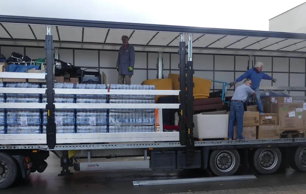 Länge und Gewicht des 40-Tonners stellen besondere Anforderungen an die Organisation.