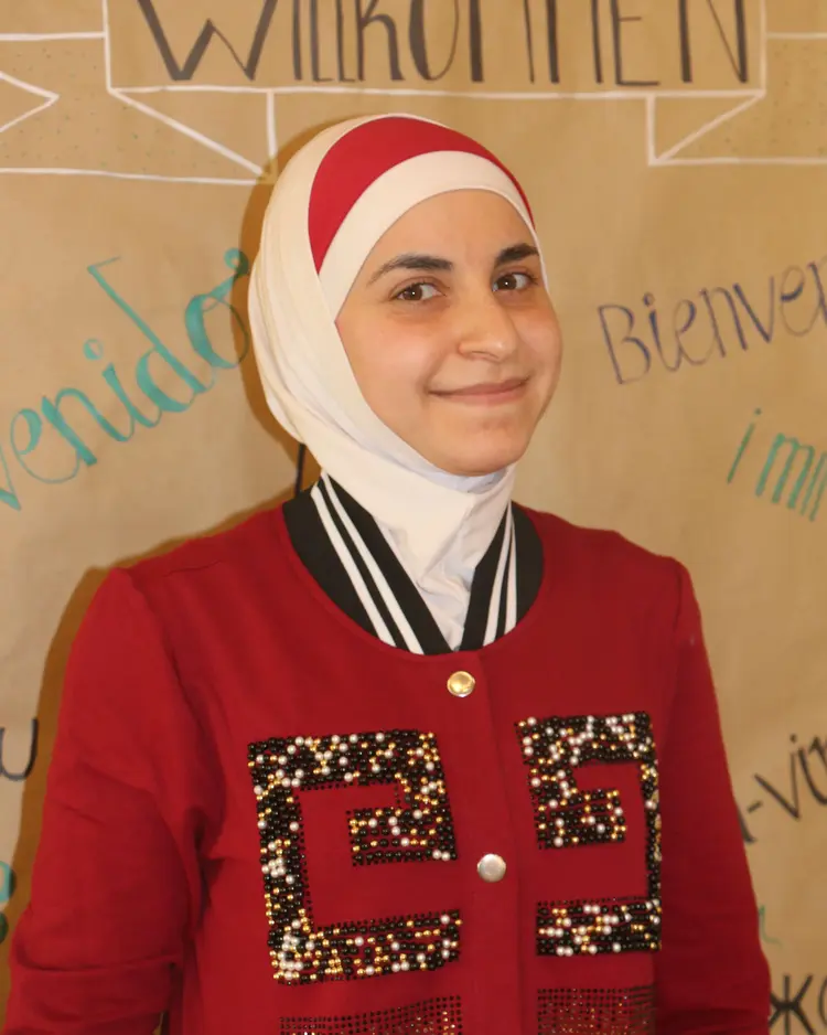Alyaa Elkhudary Aus Damaskus geflohen, lebt auch Alyaa Elkhudary im Hoffnungshaus in Leonberg