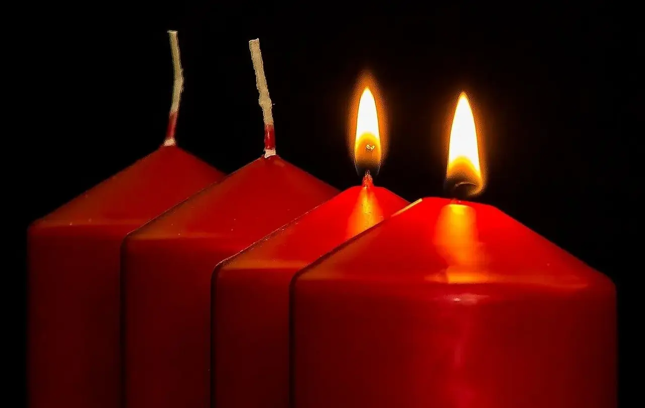 2. Advent Kerzen