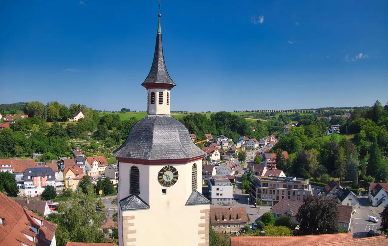 St. Veit in Waldenbuch. Dorthin lädt des Evangelische Gemeindeblatt zum Glaubensweg 2020 ein. Digital.
