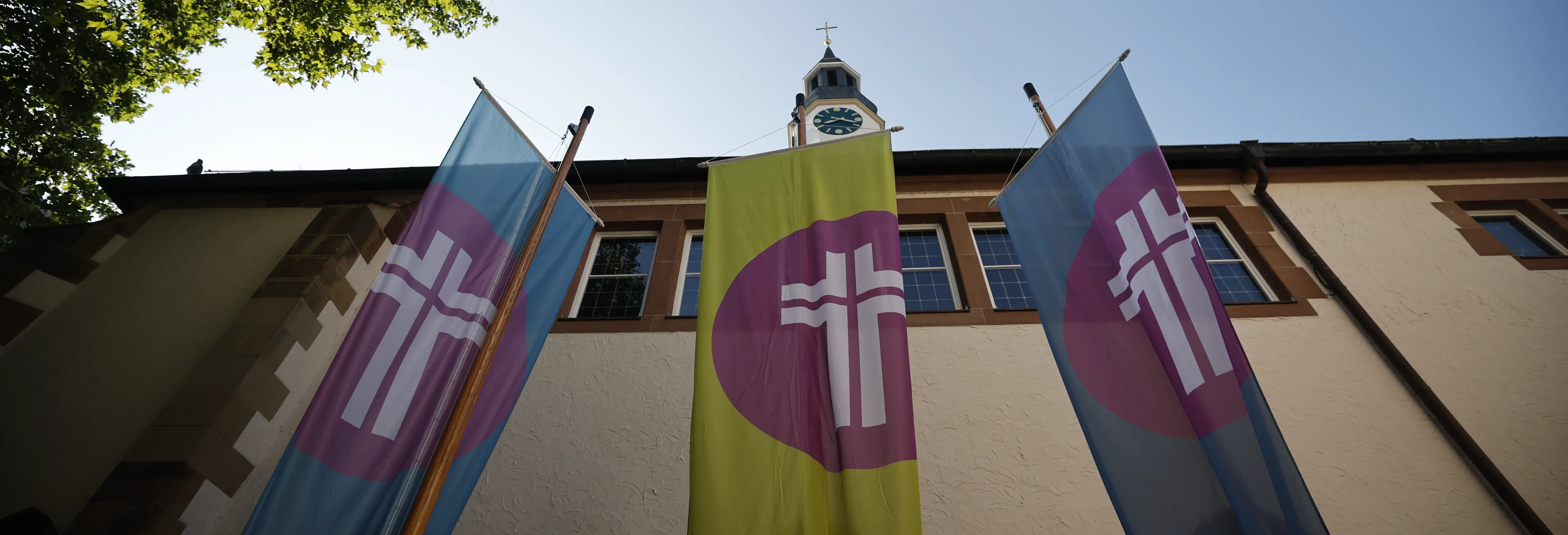 Sommertagung der württembergischen evangelischen Landessynode im Hospitalhof.