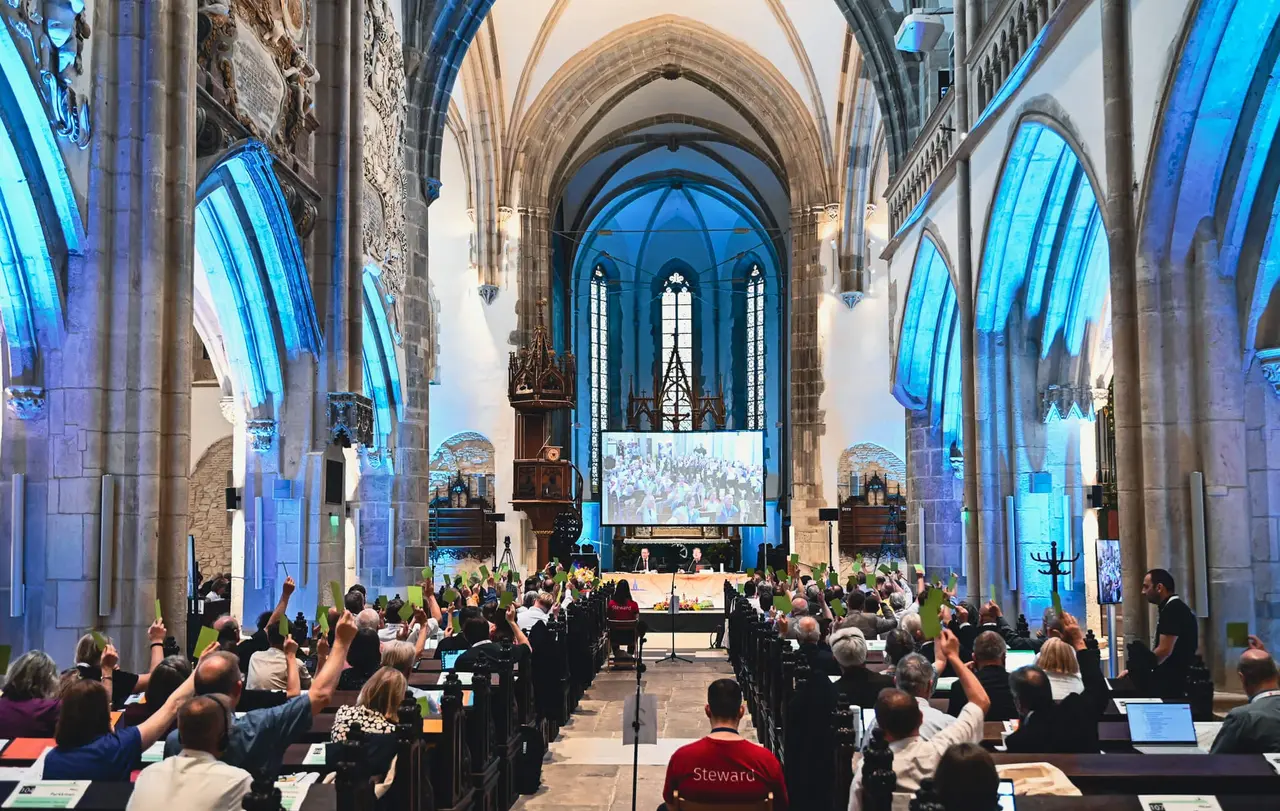 Bild vom 1. Tag der GEKE-Vollversammlng.