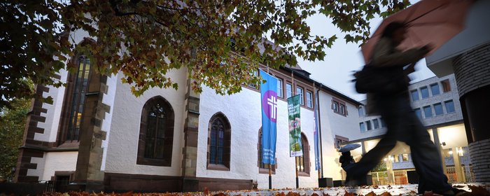 Herbsttagung der württembergischen evangelischen Landessynode im Hospitalhof.