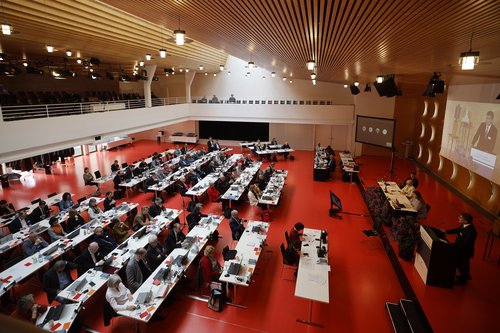 Frühjarstagung der Landessynode Würtemberg 2023.