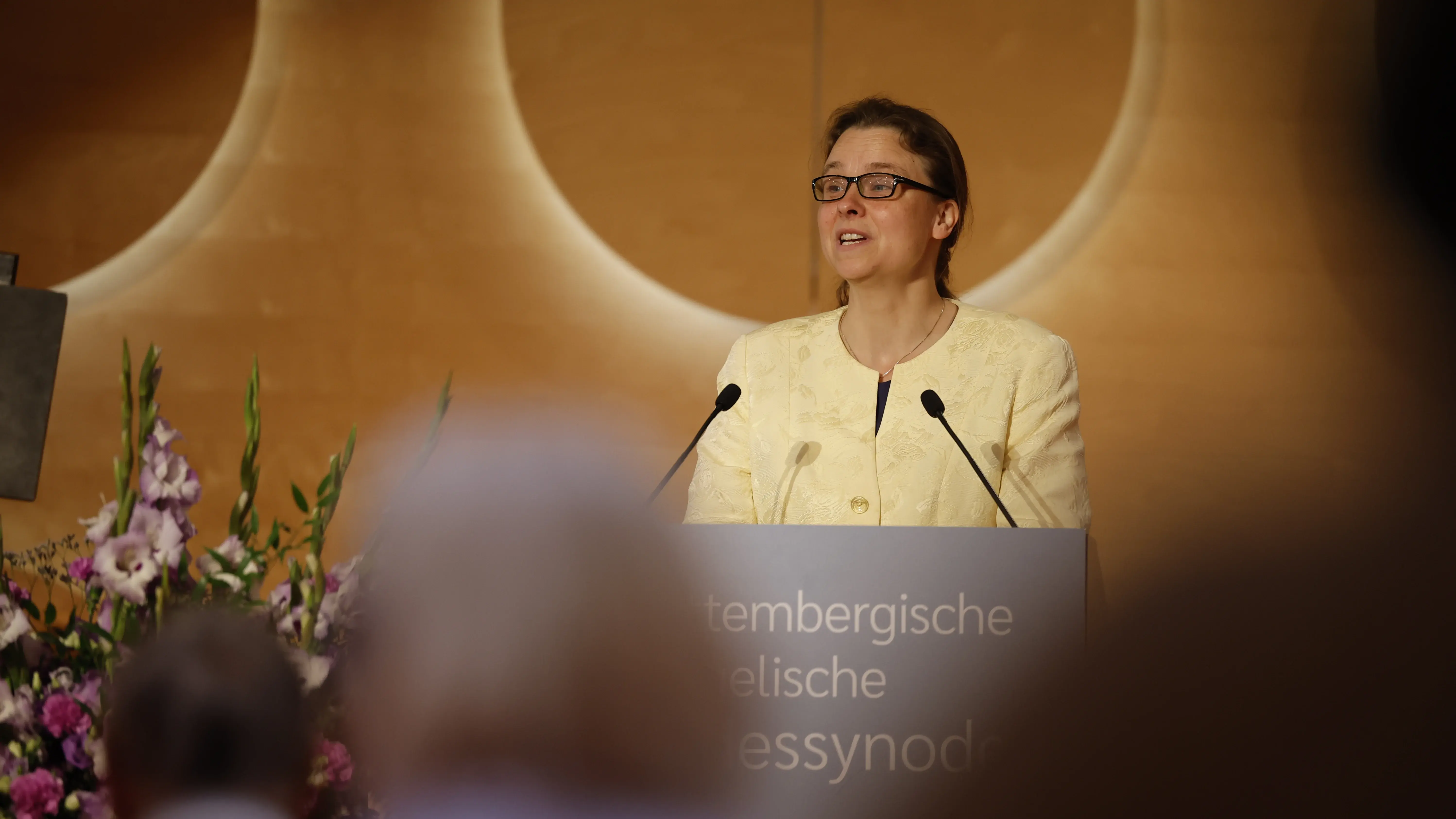 Sommertagung der württembergischen evangelischen Landessynode im Hospitalhof.