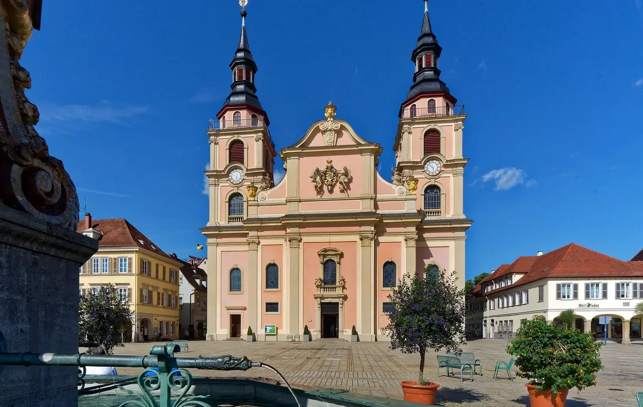 Die evangelische Stadtkirche in Ludwigsburg.
