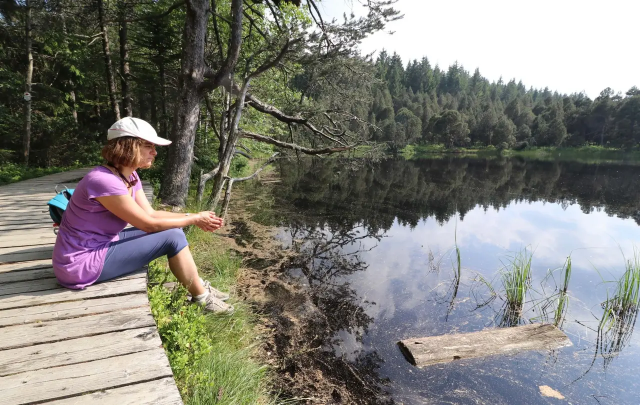 Der Blindensee bei Schonach ist ist für Steidel ein magischer Ort.