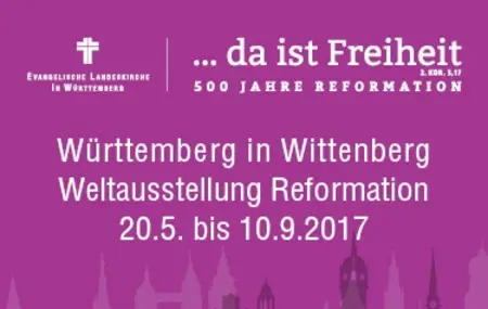 Banner Württemberg in Wittenberg