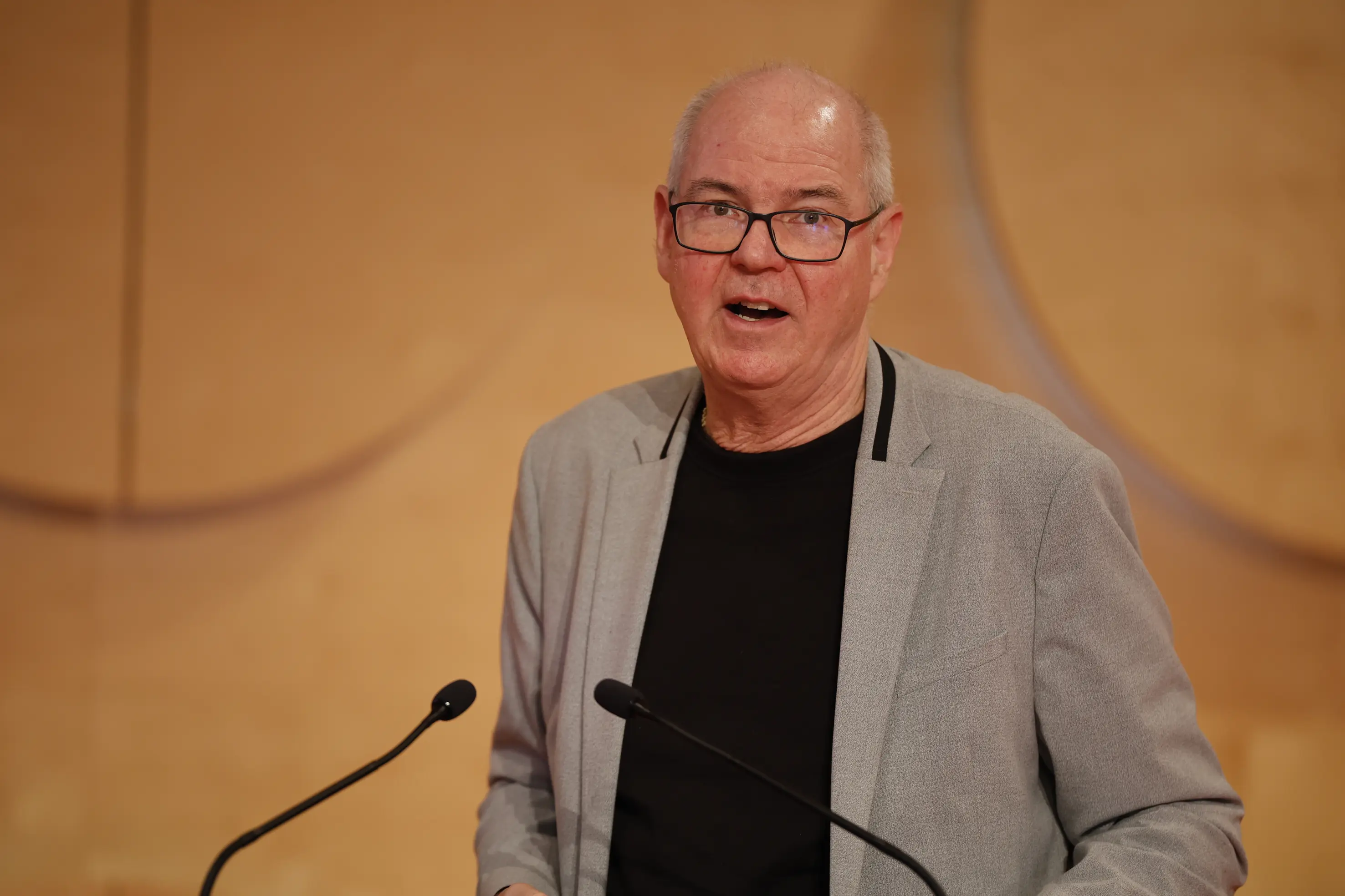 Herbsttagung der württembergischen evangelischen Landessynode im Hospitalhof.