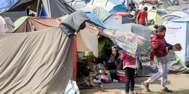 Flüchtlingslager in Idomeni. Auch hier engagiert sich das GAW Württemberg.