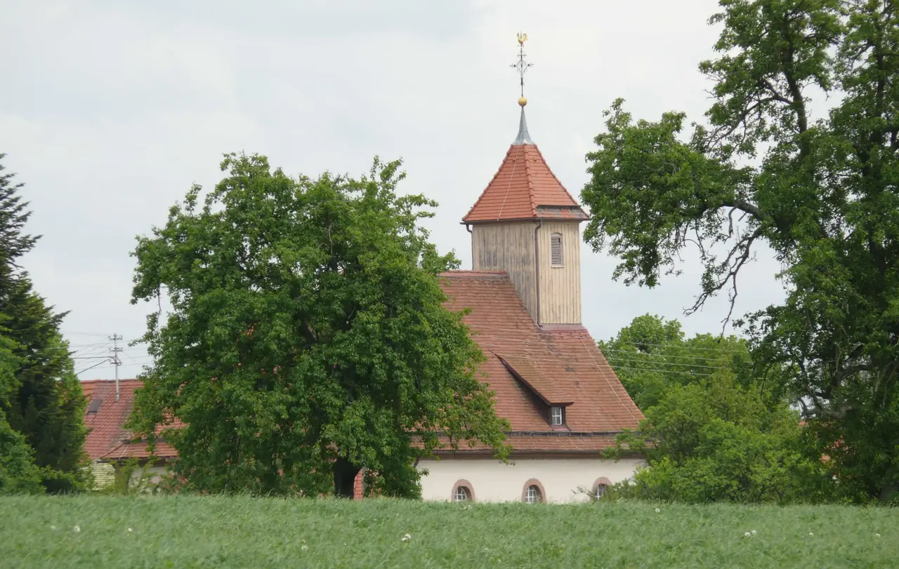Die evangelische Kirche von Monakam.