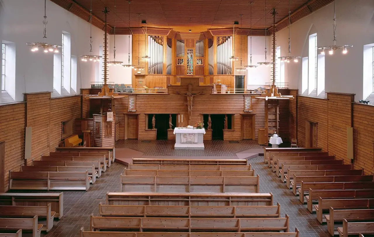 Die Martin-Luther-Kirche in Ulm.