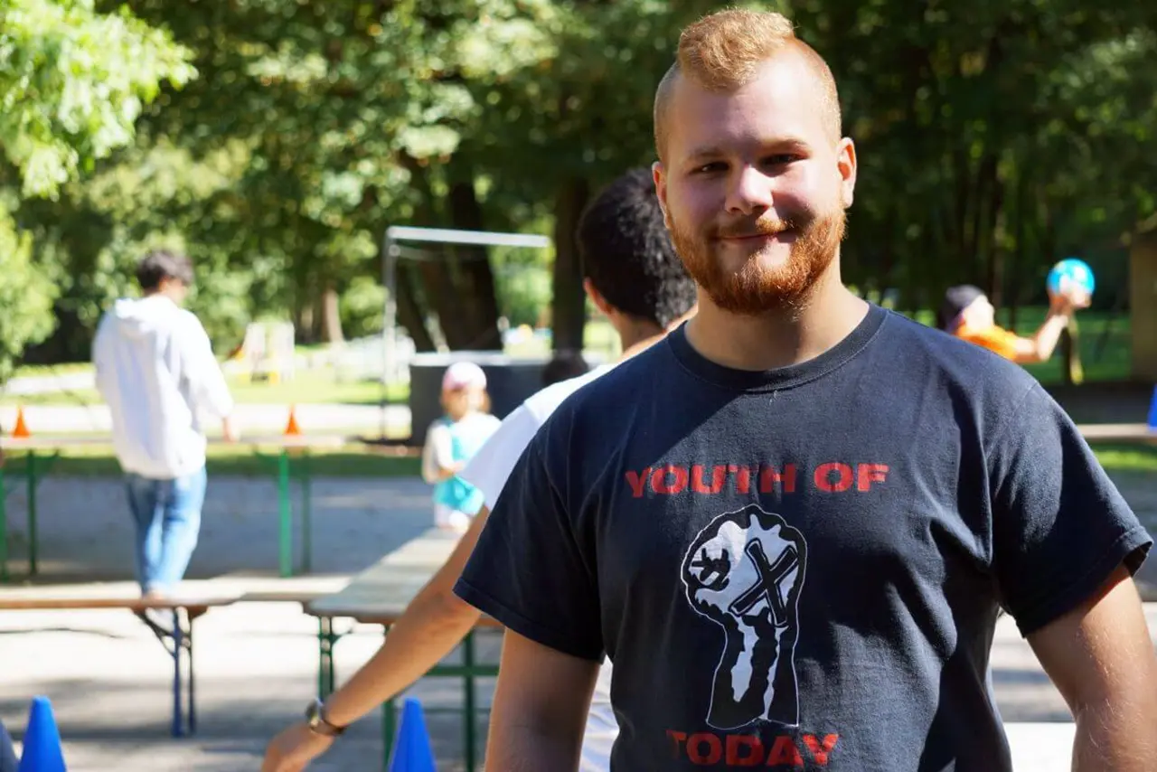 Jan ist bereits seit 16 Jahren im Waldheim aktiv. 7 Jahre davon als Betreuer.