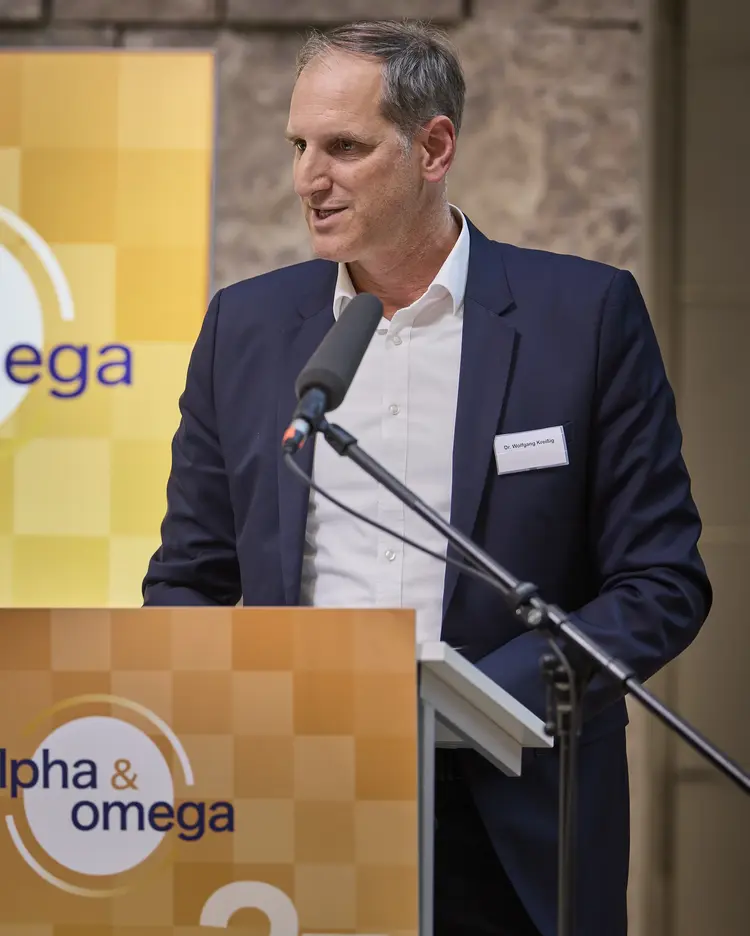 25 Jahre Alpha & Omega: Dr. Wolfgang Kreißig, Präsident der Landesanstalt für Kommunikation in Baden-Württemberg Dr. Wolfgang Kreißig