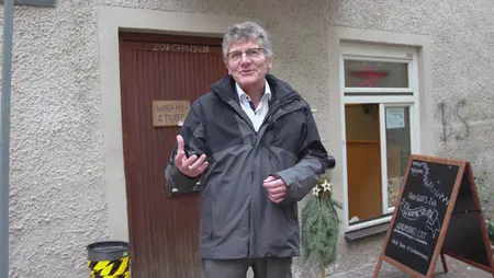 Landesbischof Ernst-Wilhelm Gohl besucht Wärmestube Rottweil