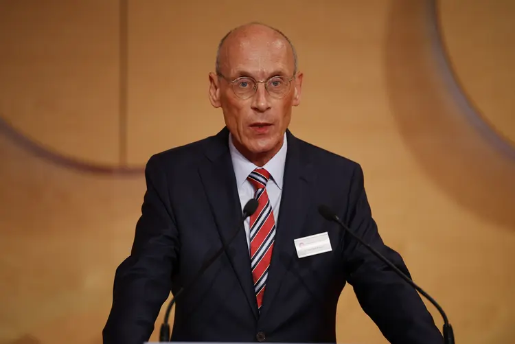 Herbsttagung der württembergischen evangelischen Landessynode im Hospitalhof.