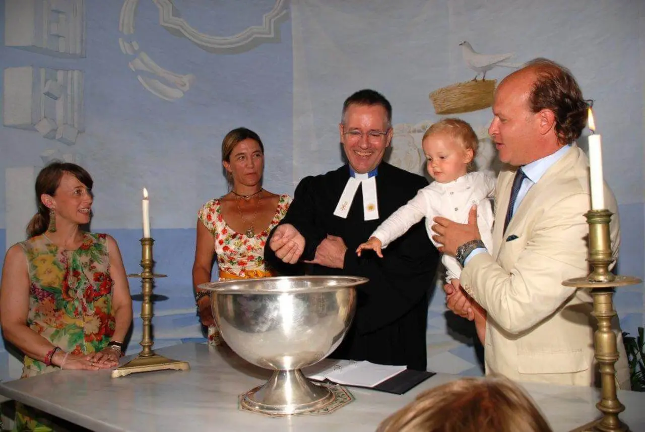 Taufe des Urenkels Otto von Bismarcks