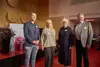 Präsidium 17. Landessynode: (vlnr) Oliver Römisch, Lisbeth Sinner, Sabine Foth, Dr. Martin Brändl