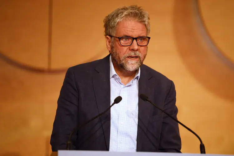 Herbsttagung der württembergischen evangelischen Landessynode im Hospitalhof.