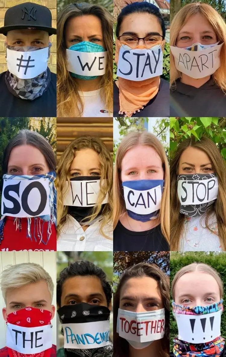 Die Jugendlichen des Tanzprojekts „Tanzkraftwerk“ filmten sich selbst beim Tanzen - und übermittelten eine Botschaft.