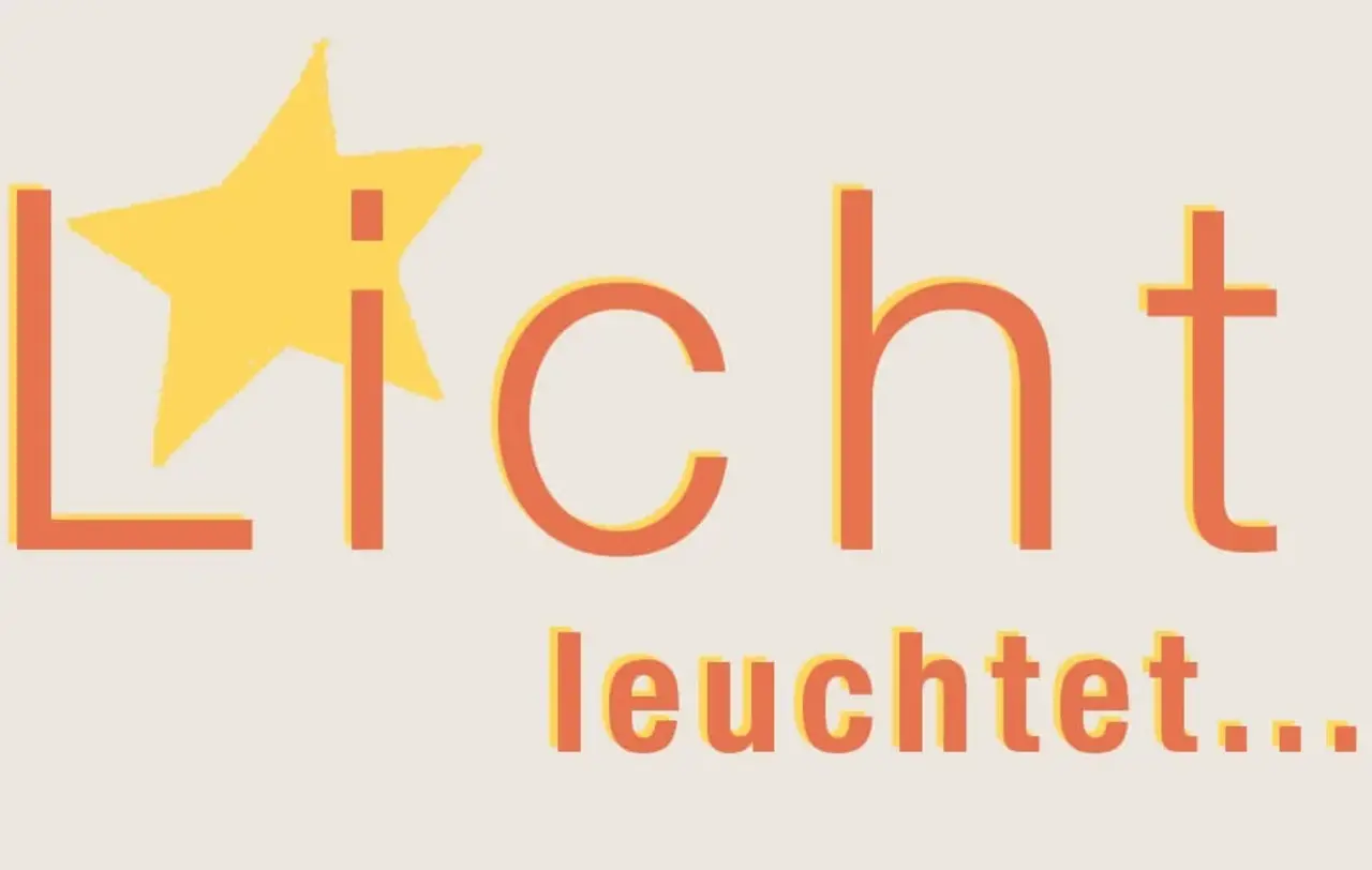 Das Logo der Ausstellung im bibliorama. „Lux lucet in tenebris“ lautet das Motto der Waldenser: Das Licht leuchtet im Dunkeln.