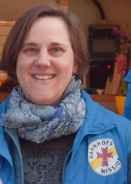 Renate Beigert, Leiterin der Stuttgarter Bahnhofsmission