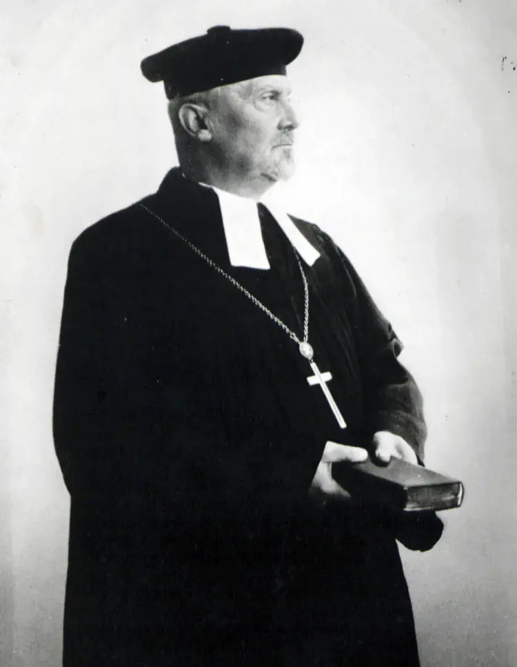 Der frühere württembergische Kirchenpräsident und Landesbischof Theophil Wurm.