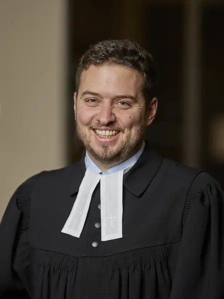 Pfarrer Marius Haile, Ordinationsfeier in der Stiftskirche Stuttgart in Februar 2025 Pfarrer Marius Haile, Ordinationsfeier in der Stiftskirche Stuttgart in Februar 2025