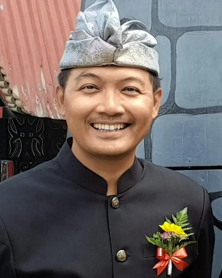 Zu den Gästen zählt Putu Chris Susanto von der evangelischen Kirche in Bali (GKPB)