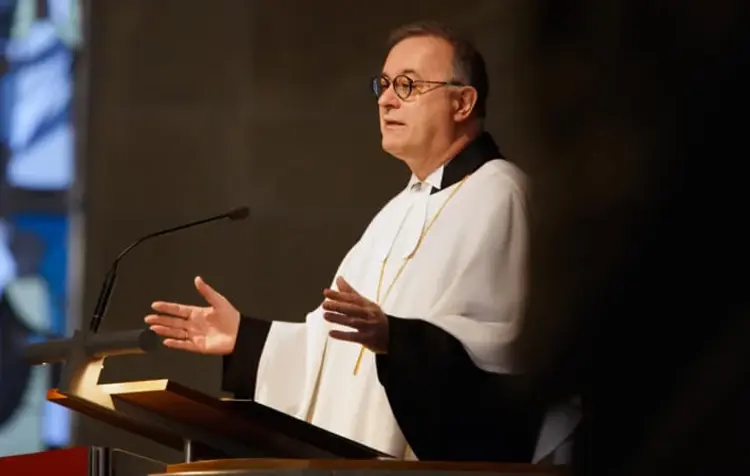 Zur Konstituierenden Sitzung der 15. Württembergischen Evangelischen Landessynode Anfang 2014 predigte Landesbischof July in der Stiftskirche in Stuttgart.