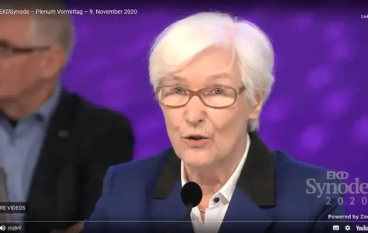 Irmgard Schwaetzer, Präses der 12. EKD-Synode