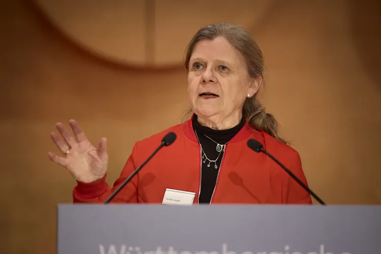 Herbsttagung der Württembergischen evangelischen Landessynode im Hospitalhof.