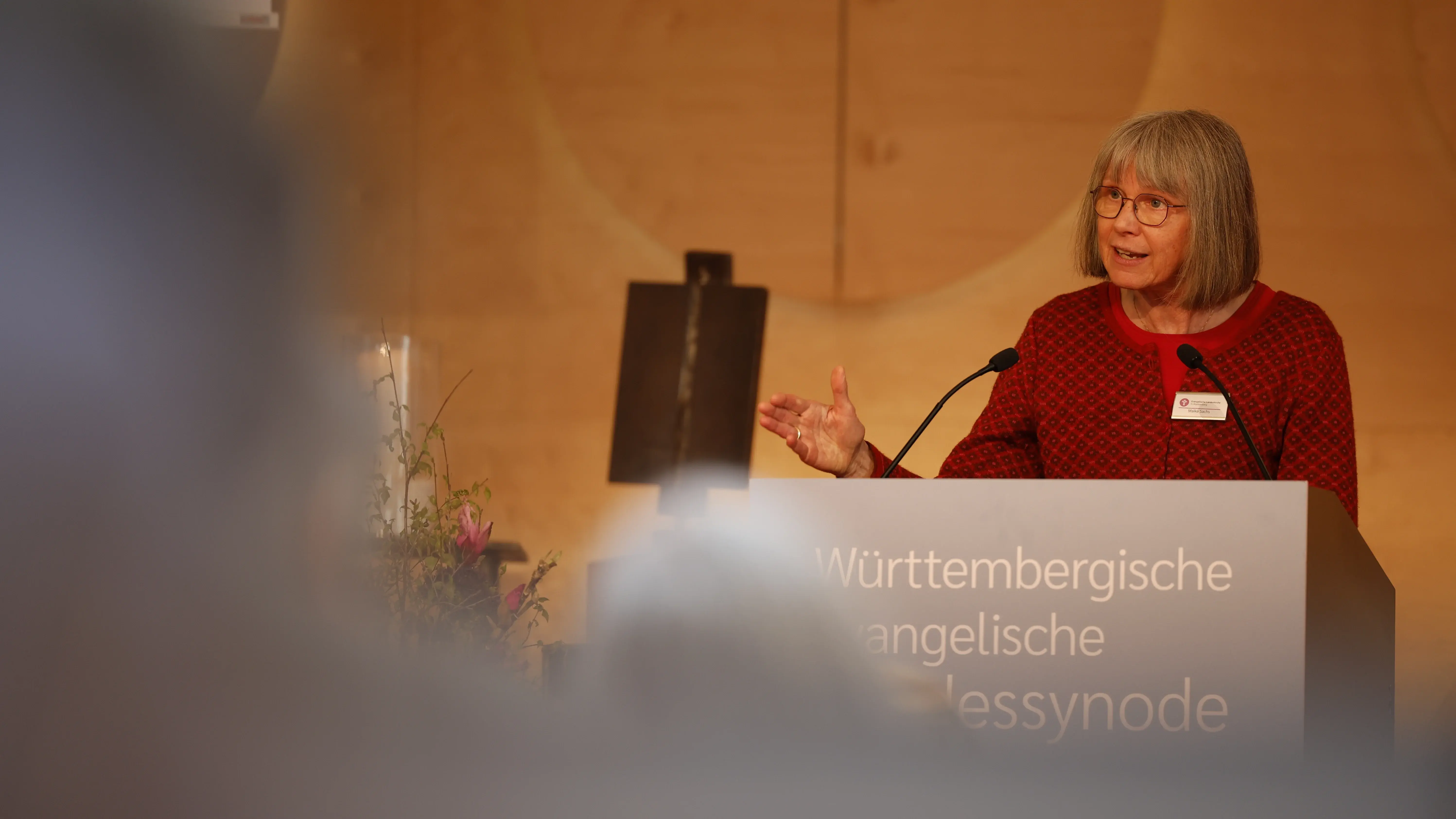 Maike Sachs, stellvertretende Vorsitzende des Sonderausschusses für inhaltliche Ausrichtung und Schwerpunkte