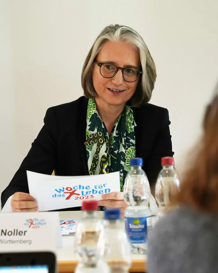 Oberkirchenrätin Prof. Dr. Annette Noller, Vorstandsvorsitzende des Diakonischen Werks Württemberg.