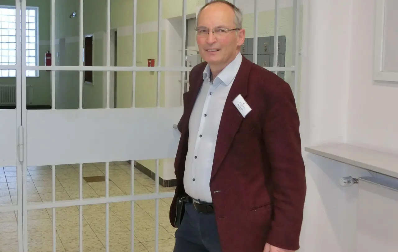 Pfarrer Jochen Stiefel, evangelischer Gefängnisseelsorger in der Justizvollzugsanstalt Heilbronn