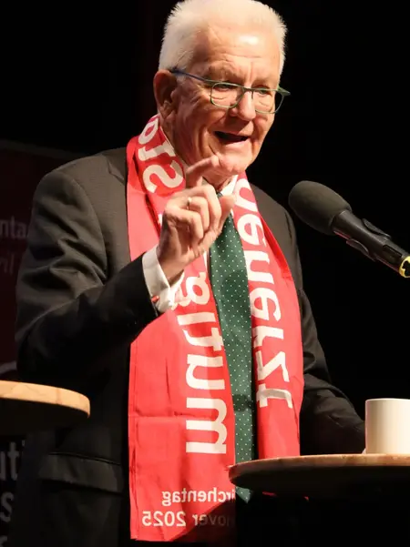Ministerpräsident Winfried Kretschmann