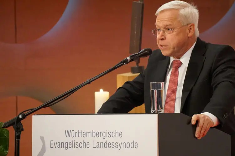 Kirchenrat Klaus Rieth.