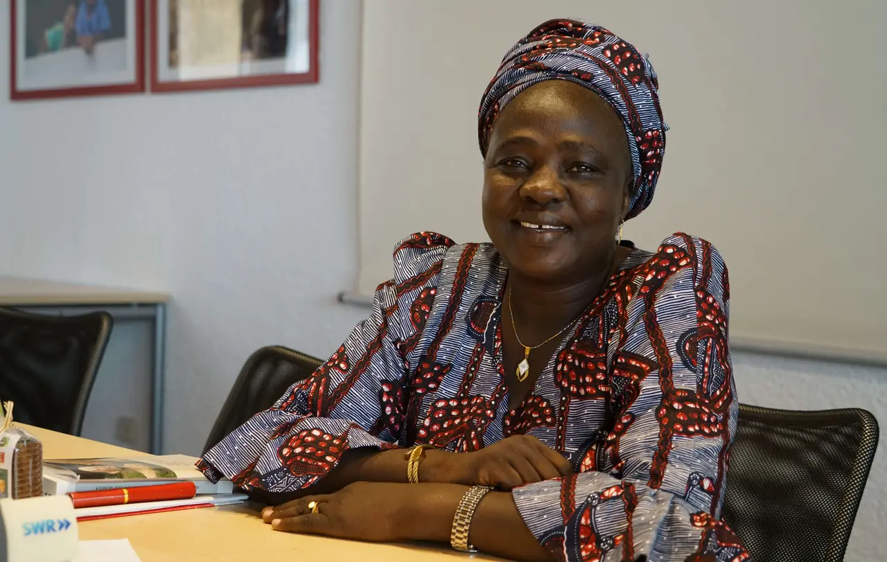 Suzan Mark ist Theologin und Leiterin des Frauenpfarramts der Kirche der Geschwister in Nigeria (EYN).