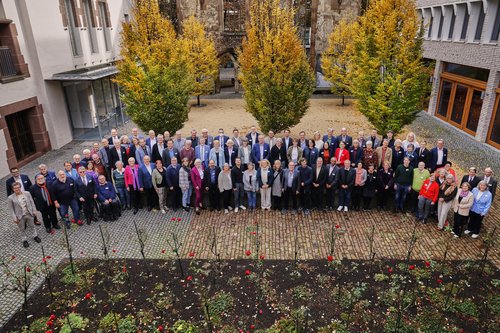 Herbsttagung der württembergischen evangelischen Landessynode im Hospitalhof.